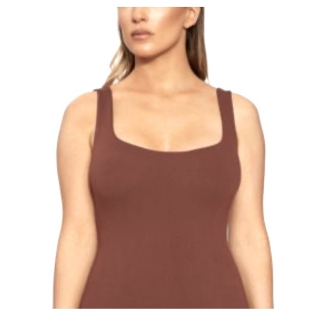 Brown bodysuit top
